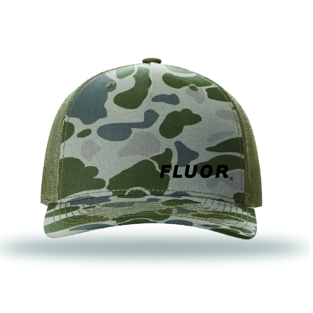 Richardson Printed Five Panel Trucker Cap