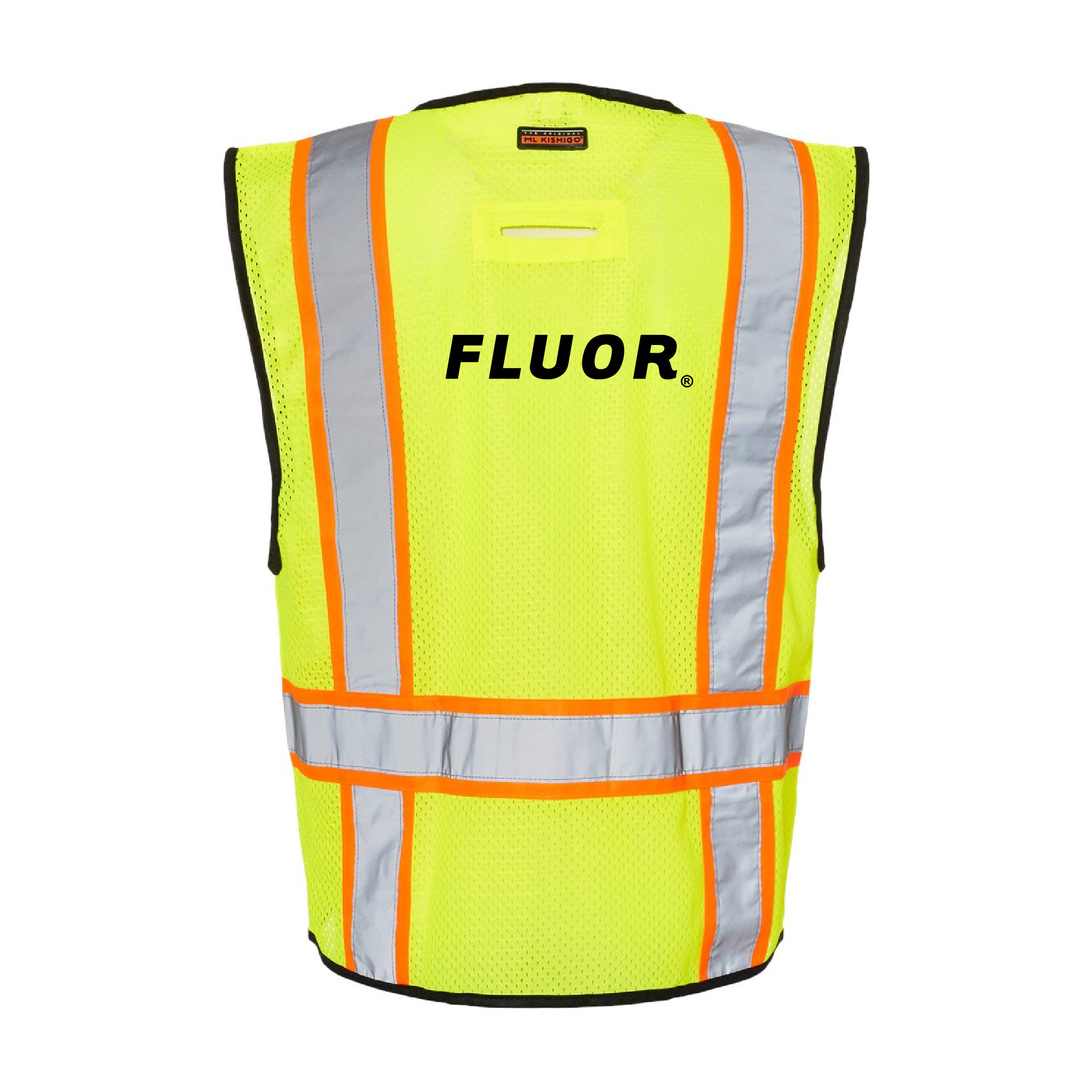 Unisex 6 Pocket Contrast Class 2 Vest