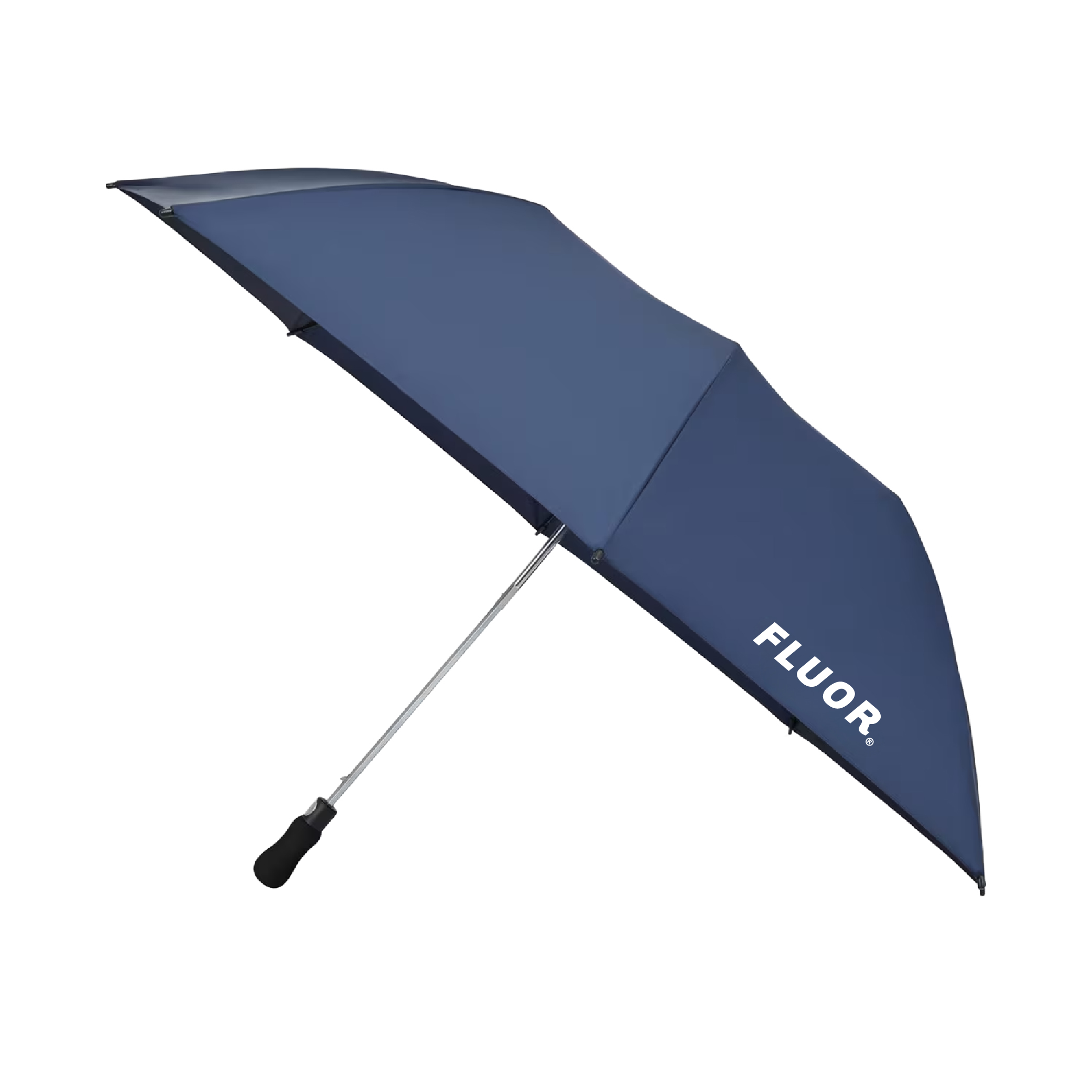 Elements 58" Recycled Auto Open Travel Folding Umbrella