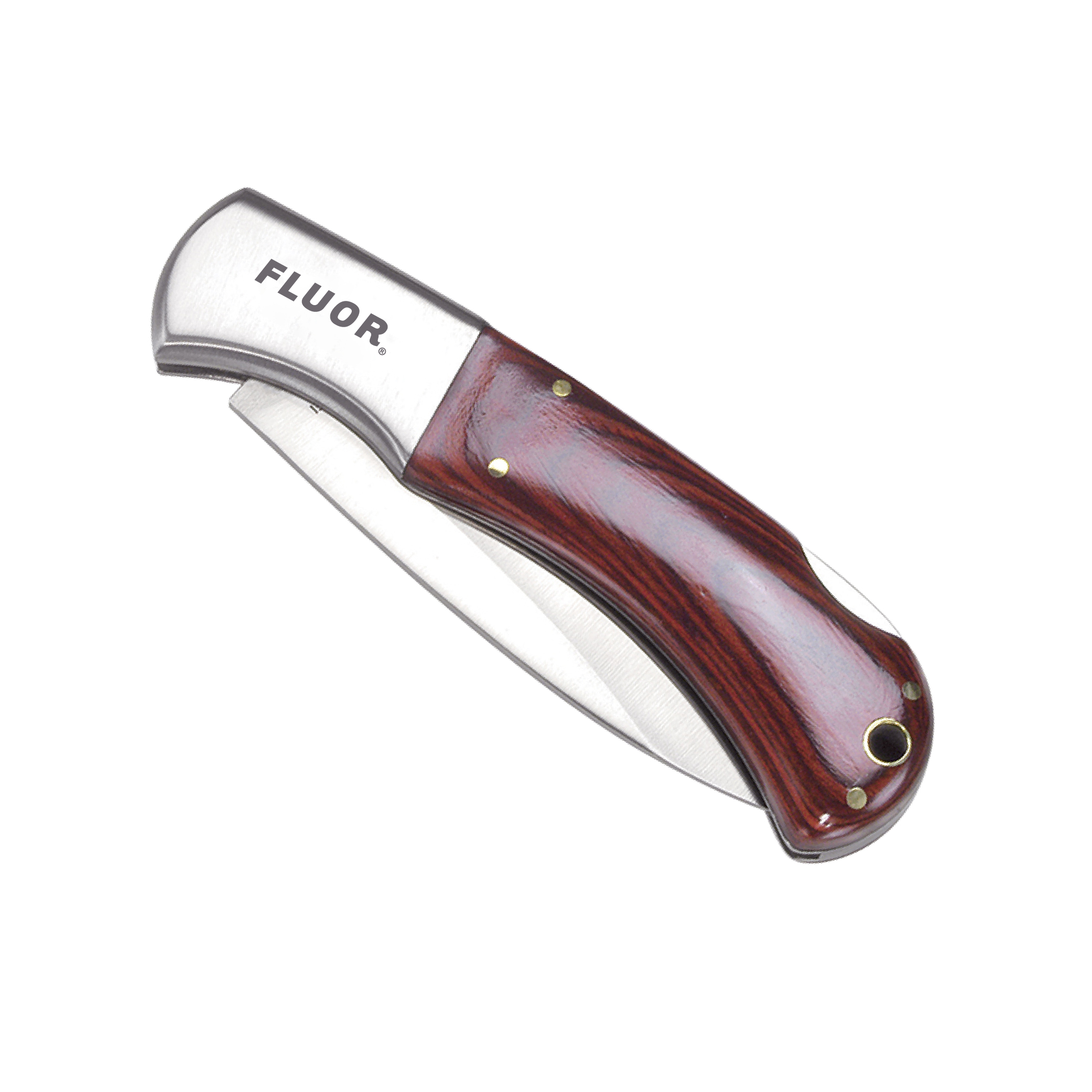 Rustic Wood Handle Knife